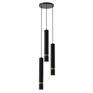 JOKER BLACK/GOLD Lampa wisząca 3xGU10