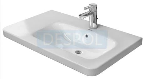 DuraStyle Umywalka meblowa asymetryczna 80x48 cm Duravit 232680 00 00