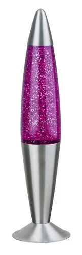 Glitter Lampka dekoracyjna IP20 fioletowy E14 G45 1x MAX 25