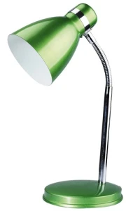 Lampka biurkowa Patric E14/1x40W zielona