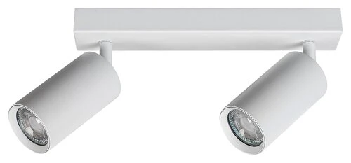 Solo Lampa punktowa   IP20 biały GU10 2x MAX 25