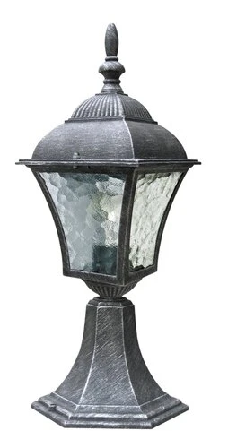 Toscana Lampa ogrodowa IP43 srebrny antyczny E27 1x MAX 60