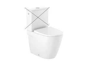 ONA Miska WC do kompaktu Rimless 60 cm przyścienna Supraglaze