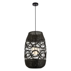 Lampa wisząca ARONA BLACK 1xE14 fi 400