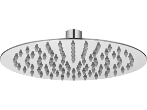 RONDO Deszczownia górna System antykamień średnica: ? 200 mm Materiał: stal Wykończenie: chrom