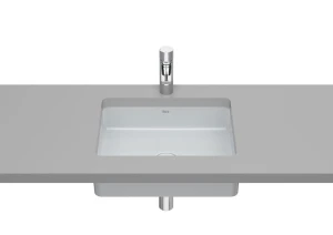 INSPIRA SQUARE Umywalka podblatowa 430x320 FINECERAMIC® PERŁA