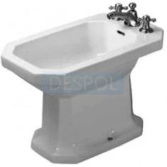 Bidet stojący z przelewem 35,5x60 cm Seria 1930  026710 00 00