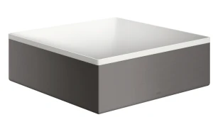 AXOR Suite Basins & Bathtub Umywalka nablatowa 285/285 z otworem na baterię i przelewem Czarny Chrom Szczotkowany