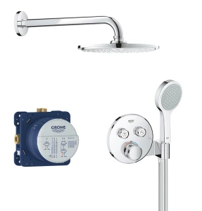 Grohtherm SmartControl Podtynkowy zestaw prysznicowy z deszczownicą Rainshower SmartActive 310