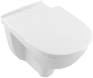 O.novo miska WC wisząca vita, bezrantowa, DirectFlush 360 x 595 mm Weiss Alpin