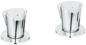 Costa L Pillar taps 1/2" for bidet