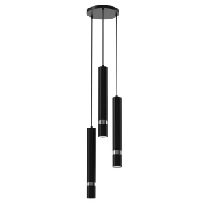 JOKER BLACK/CHROME Lampa wisząca 3xGU10