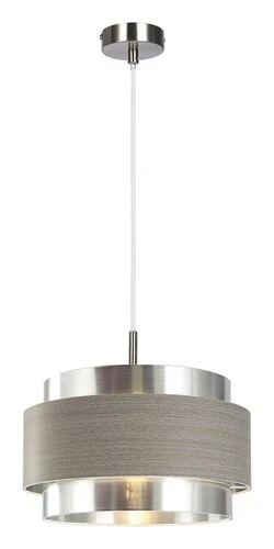 Basil Lampa wisząca   IP20 chrom satyna E27 1x MAX 40