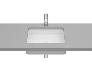 INSPIRA SQUARE Umywalka podblatowa 430x320 FINECERAMIC® BIAŁY MAT