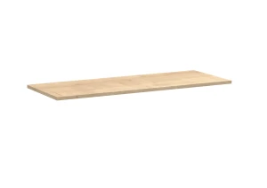 Blat łazienkowy 120 cm MDF jasny dąb 2,8 cm