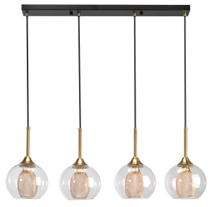 LAMPA SUFITOWA NOWOCZESNA SZKLANA APP899-4CP