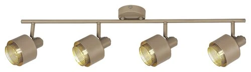 Fedora Lampa punktowa   IP20 jasny brąz E14 4x MAX 40