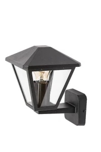 Paravento Zewnętrzna lampa ścienna   IP44 czarny E27 1x MAX 40