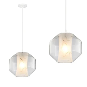 LAMPA APP908-1CP MARBLE 24cm