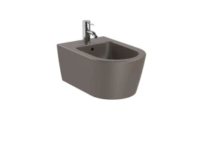 INSPIRA ROUND Bidet podwieszany 560 x 370 CAFE