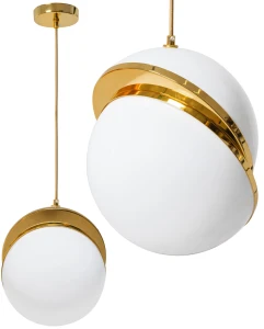 LAMPA APP481-1CP WHITE/GOLD