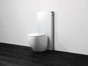 Moduł sanitarny Geberit Monolith do WC wiszącego, H101, biały