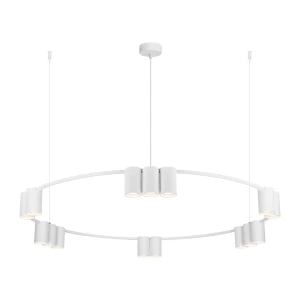 Lampa wisząca (koło) GENESIS WHITE15xGU10