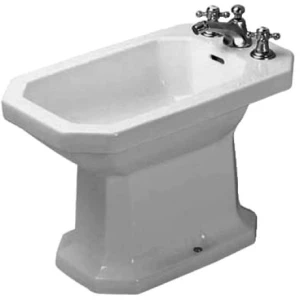 DURAVIT 02671000001 Bidet stojacy 600mm 1930 bialy z przel.,polka 1 otw., WonderGliss