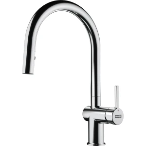 PŁYN GRATIS Tap Active J pull down 2 jets  Chrom Bateria kuchenna