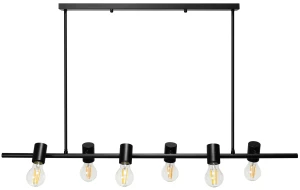 LAMPA APP480-6CP BLACK