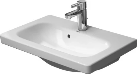 DURAVIT 2337630000 Umywalka meblowa 635mm DuraStyle biala,przelew,polka,1 otwor,compact