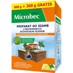 Microbec ULTRA 1kg zapach cytryny - preparat do szamb