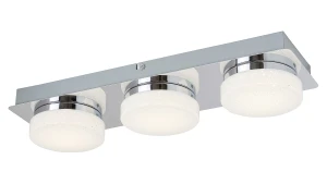 Spot Hilary LED/ 15W, IP20 (1200lm, 4000K), chrom/szkło opalizowane