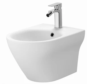 BIDET ZAWIESZANY UM LARGA OVAL BIAłY MAT BOX