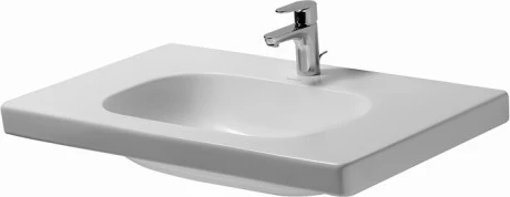 DURAVIT 03528500002 Umywalka mebl. 850 mm D-Code Med, , bez przel., z polka,1 otw