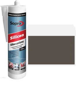 Silikon sanitarny heban 62 310ML