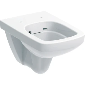 Selnova Square Wisząca miska WC, lejowa, B35cm, H34cm, T53cm, Rimfree