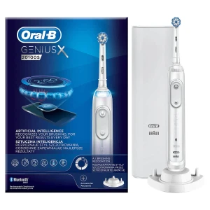 Oral-B szczoteczka elektryczna GENIUS X 20100S White z Bluetooth