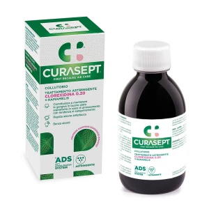 CURASEPT płyn do płukania ust 200ml 0,20%CHX ADS220 Astringent (z oczarem wirginijskim)