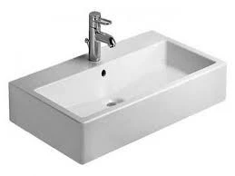 DURAVIT 04548000001 Umywalka 80 cm Vero biala z przel.,polka 1 otw., WG