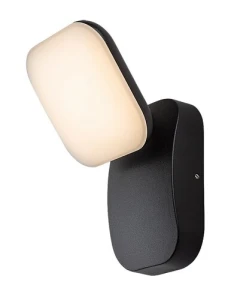 Odiel Zewnętrzna lampa ścienna 800 LM IP44 czarny LED 12