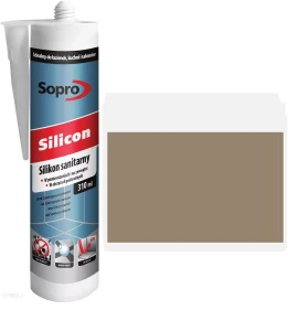 Silikon sanitarny SAHARA 40 310ML