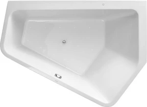 Paiova 5 Wanna z hydromasażem 1900x1400mm, z obudową, prawa, Combi-System L