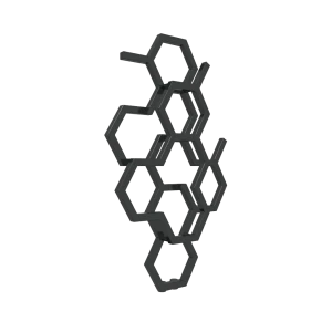 HEX 821/486 RAL 9005 mat ZX