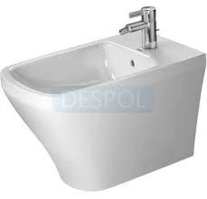 DuraStyle Bidet stojący przyścienny 37x57 Duravit 228410 00 00