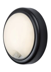 Hitura Zewnętrzna lampa ścienna 1350  IP54 czarny LED 15