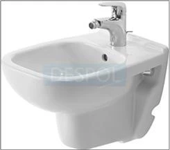 Bidet wiszący 35 x 48 cm Duravit D-Code Compact 223715 00 002