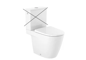 ONA Miska WC do kompaktu Rimless 67,5 cm Supraglaze