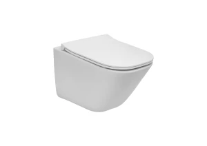 GAP SQUARE COMPACTO ZESTAW Miska wc podwieszana Rimless + deska wolnoopadająca slim duroplast