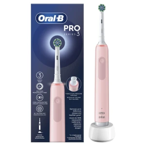 Braun Oral-B szczoteczka elektryczna PRO3 Pink CrossAction (różowy) D505.513.3